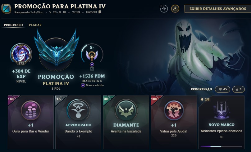 Print do depoimento de VIRA LATA